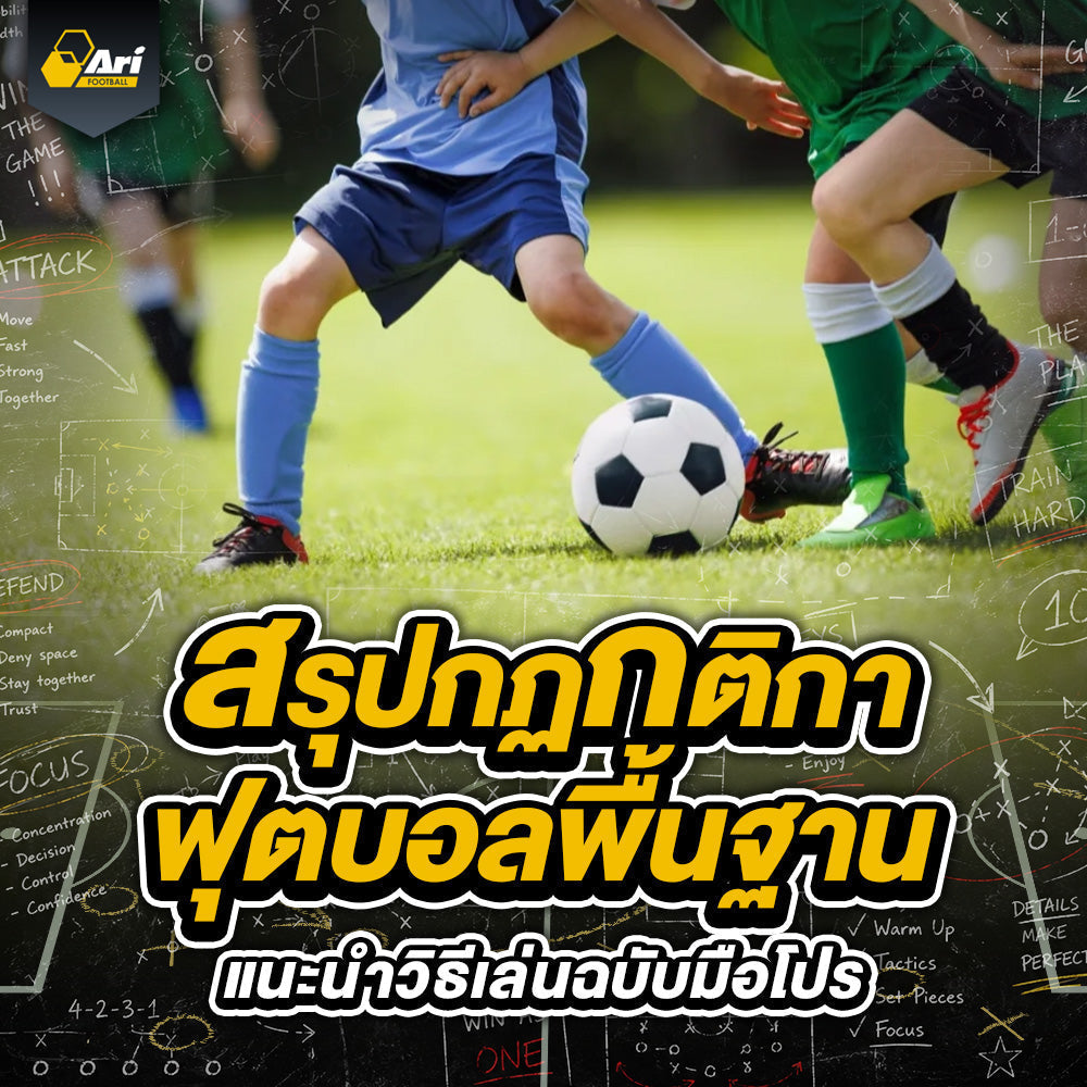 สรุปกฎกติกาฟุตบอลฉบับเข้าใจง่าย ตั้งแต่มือใหม่จนถึงแฟนบอล
