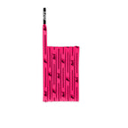 ARI COLORFUL SHOELACES - 3MM/115CM - PINK/BLACK