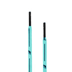 ARI COLORFUL SHOELACES - 3MM/115CM - TURQUOISE/BLACK