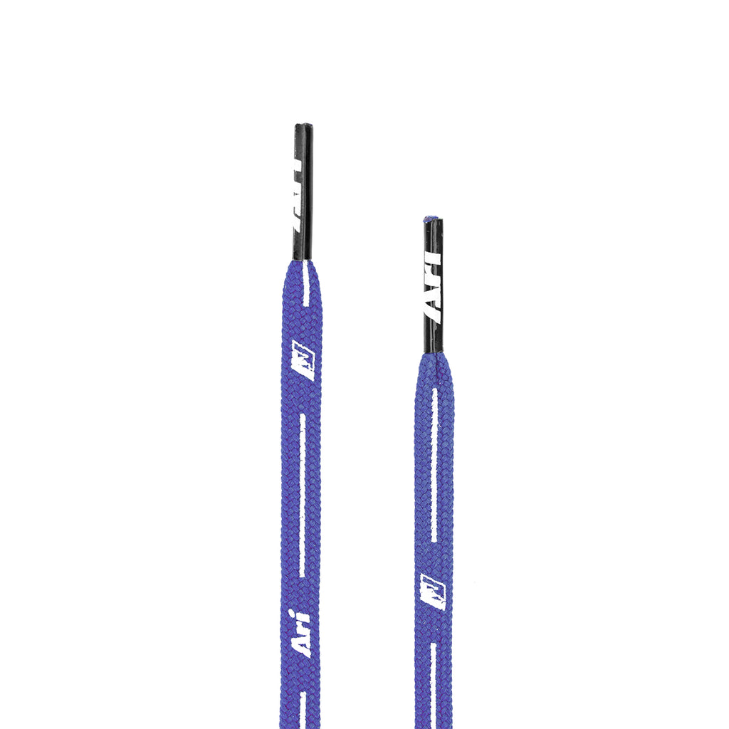 ARI COLORFUL SHOELACES - 3MM/115CM - VIOLET/WHITE