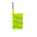 ARI COLORFUL SHOELACES - 5MM/125CM - LIGHTGREEN/BLACK