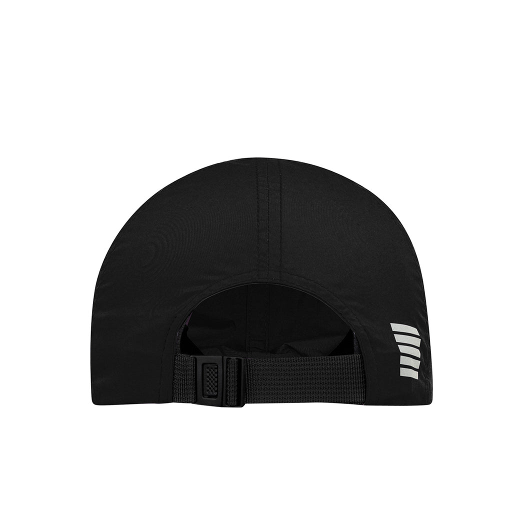 Ari Essential Dash Running Cap Black Silver Black