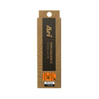 ARI COLORFUL SHOELACES - 3MM/115CM - ORANGE/BLACK
