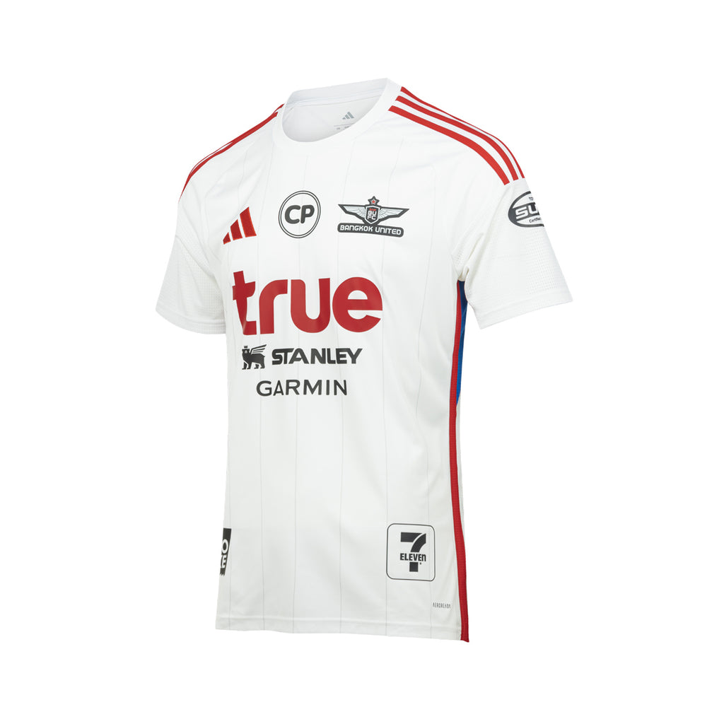 ADIDAS TRUE BANGKOK UNITED 2026/2027 AWAY PLAYER JERSEY - WHITE/RED/BLUE