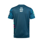 ARI ADEPT SYDNEY25 MARATHON GRAPHIC RUNNING TEE - NAVY/BLUE/GREEN