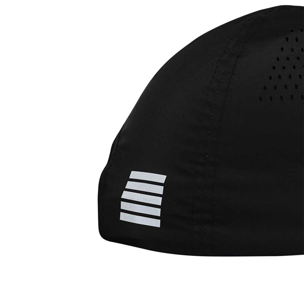 Ari Essential Dash Running Cap Black Silver Black