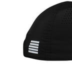 Ari Essential Dash Running Cap Black Silver Black