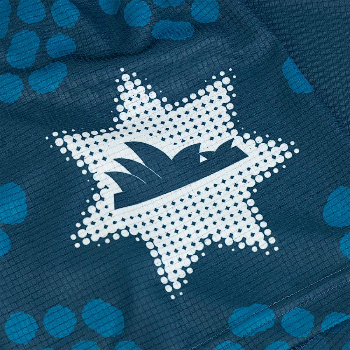 ARI ADEPT SYDNEY25 MARATHON GRAPHIC RUNNING TEE - NAVY/BLUE/GREEN