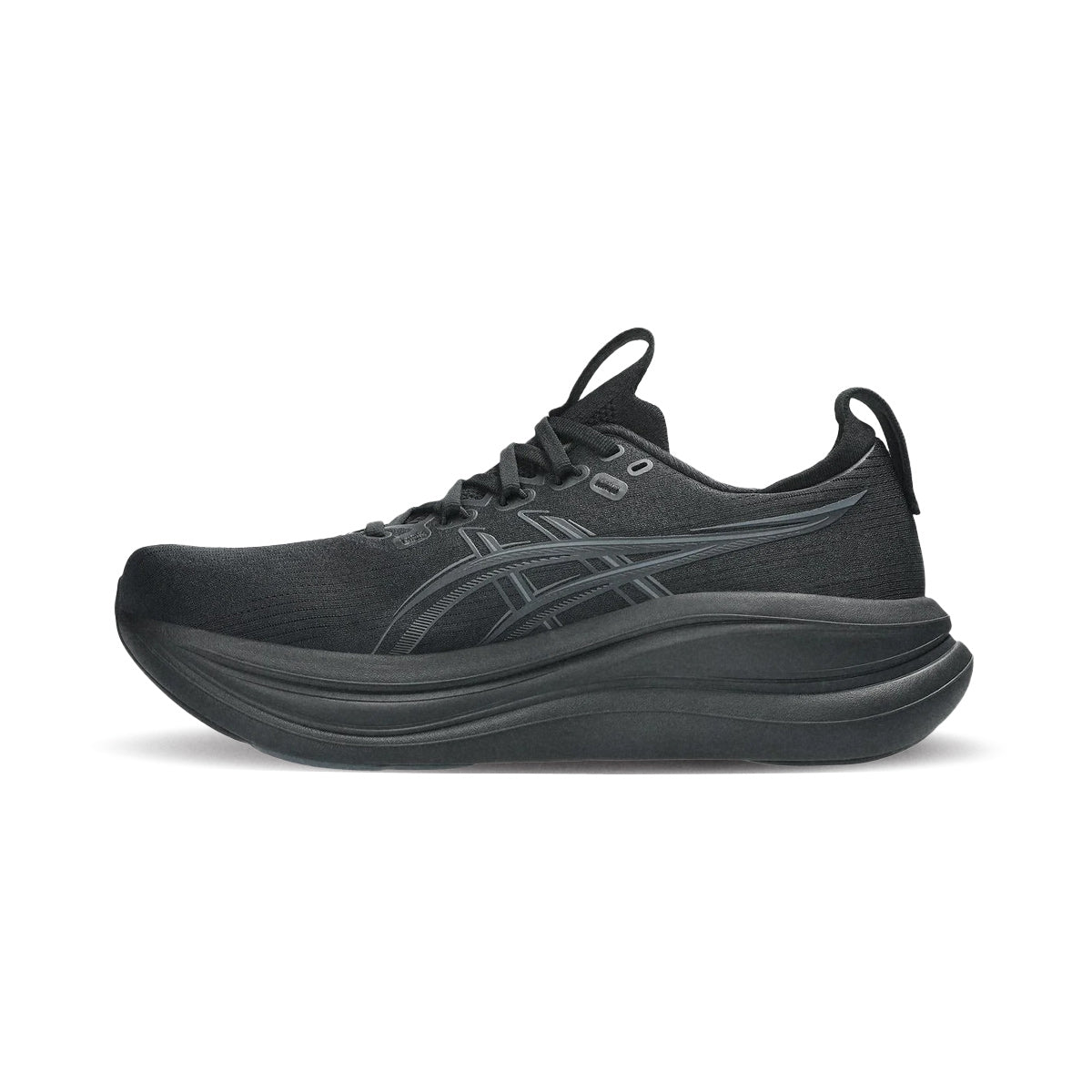 ASICS MEN GEL NIMBUS 28 WIDE - BLACK/GRAPHITEGREY