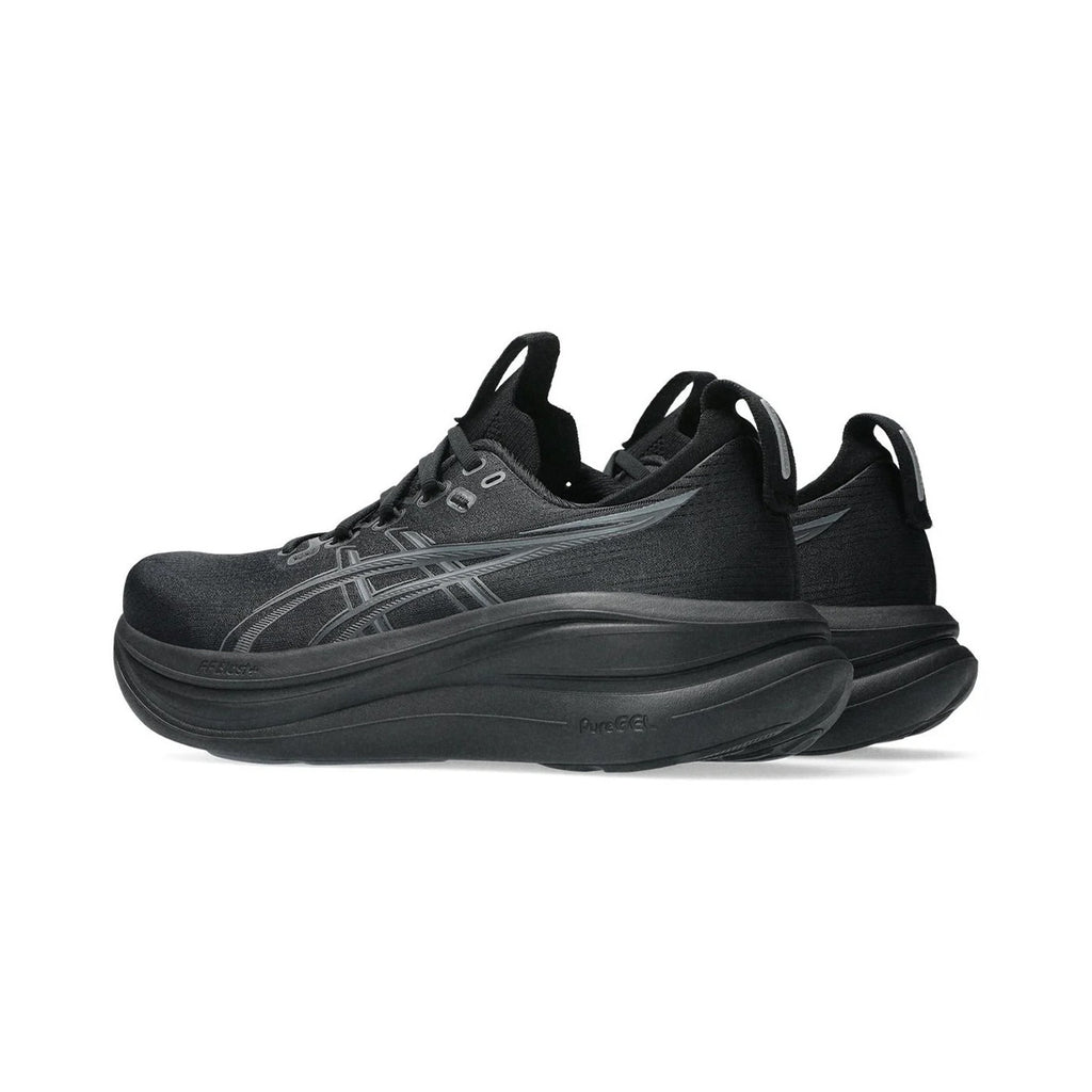 ASICS MEN GEL NIMBUS 28 WIDE - BLACK/GRAPHITEGREY
