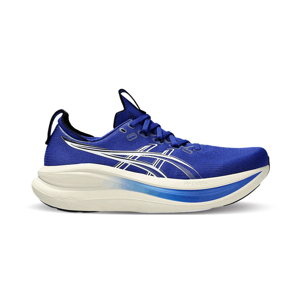 ASICS MEN GEL NIMBUS 28 WIDE - PRUSSIANBLUE/CREAM
