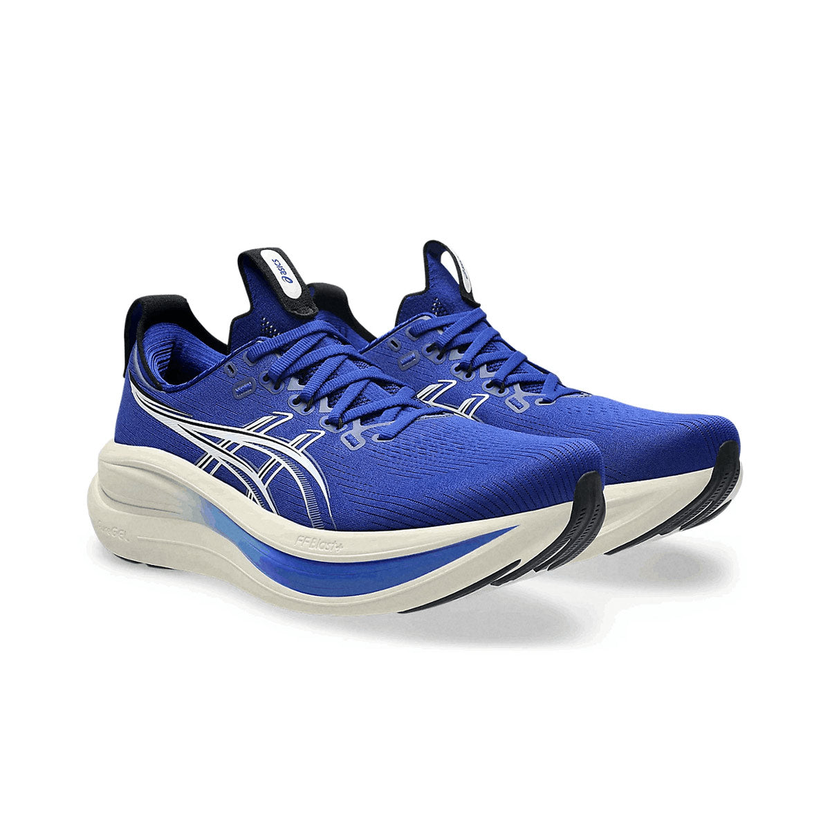 ASICS MEN GEL NIMBUS 28 WIDE - PRUSSIANBLUE/CREAM
