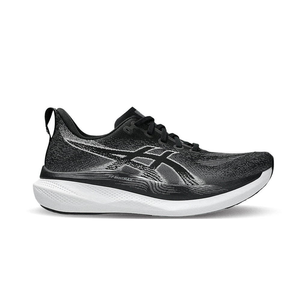 ASICS M GLIDERIDE MAX 2 WIDE - BLACK/WHITE