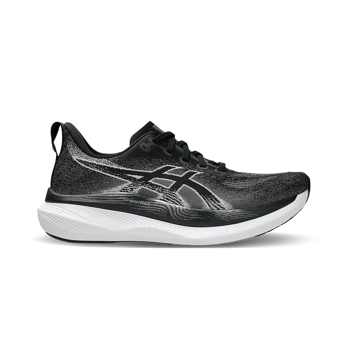 ASICS M GLIDERIDE MAX 2 - BLACK/WHITE