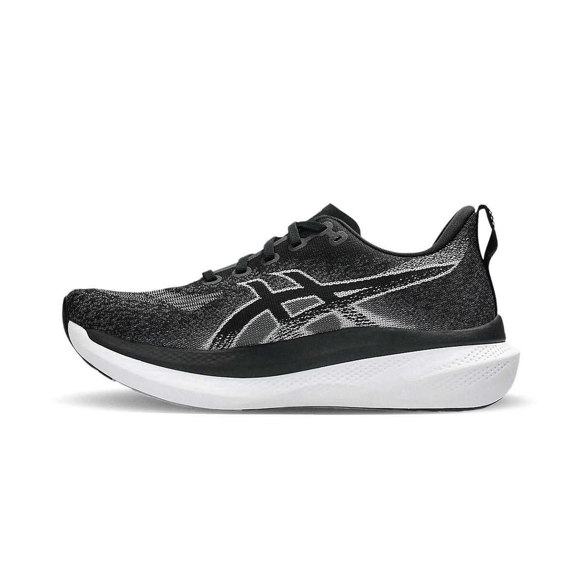 ASICS M GLIDERIDE MAX 2 - BLACK/WHITE