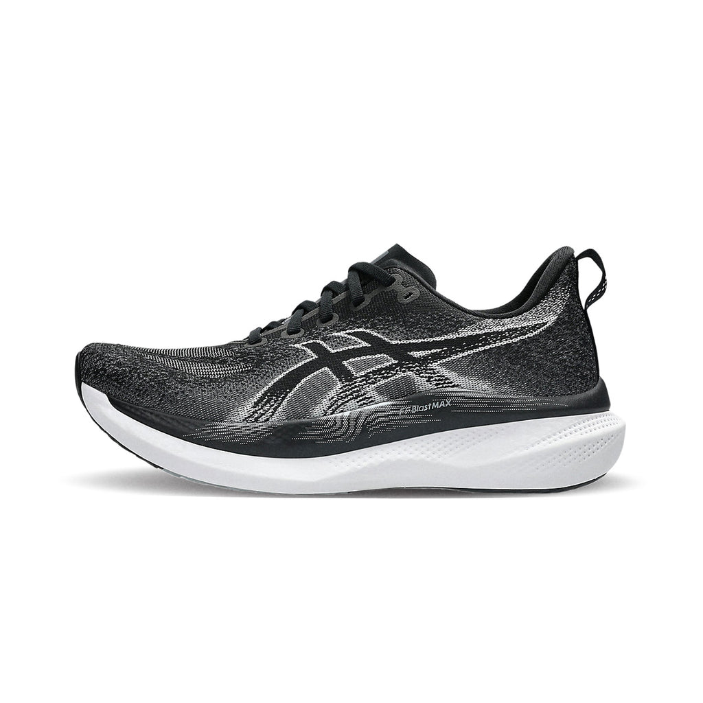 ASICS M GLIDERIDE MAX 2 WIDE - BLACK/WHITE