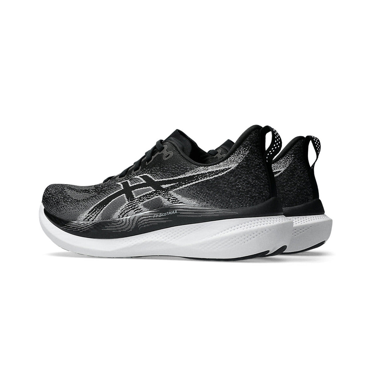 ASICS M GLIDERIDE MAX 2 WIDE - BLACK/WHITE