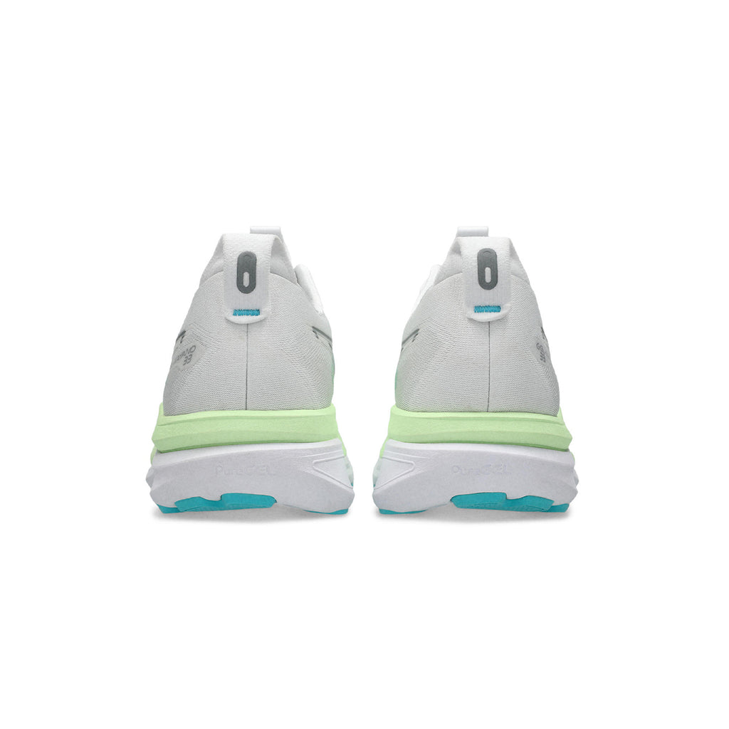 ASICS MEN GEL KAYANO 33 WIDE - WHITE/ENERGYAQUA