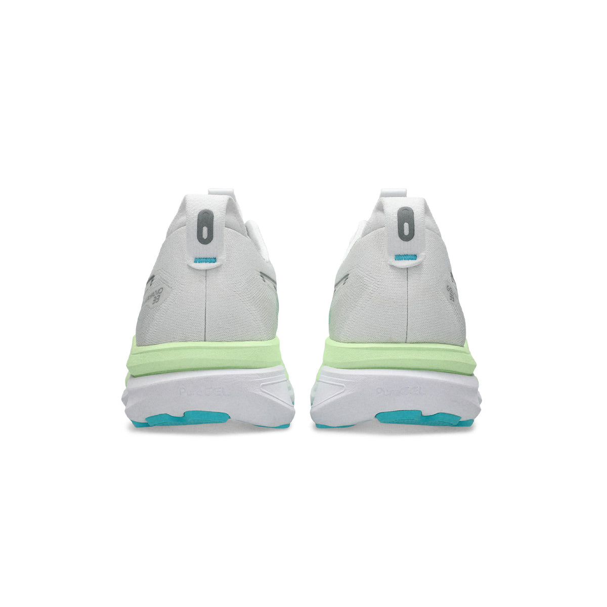 ASICS MEN GEL KAYANO 33 WIDE - WHITE/ENERGYAQUA