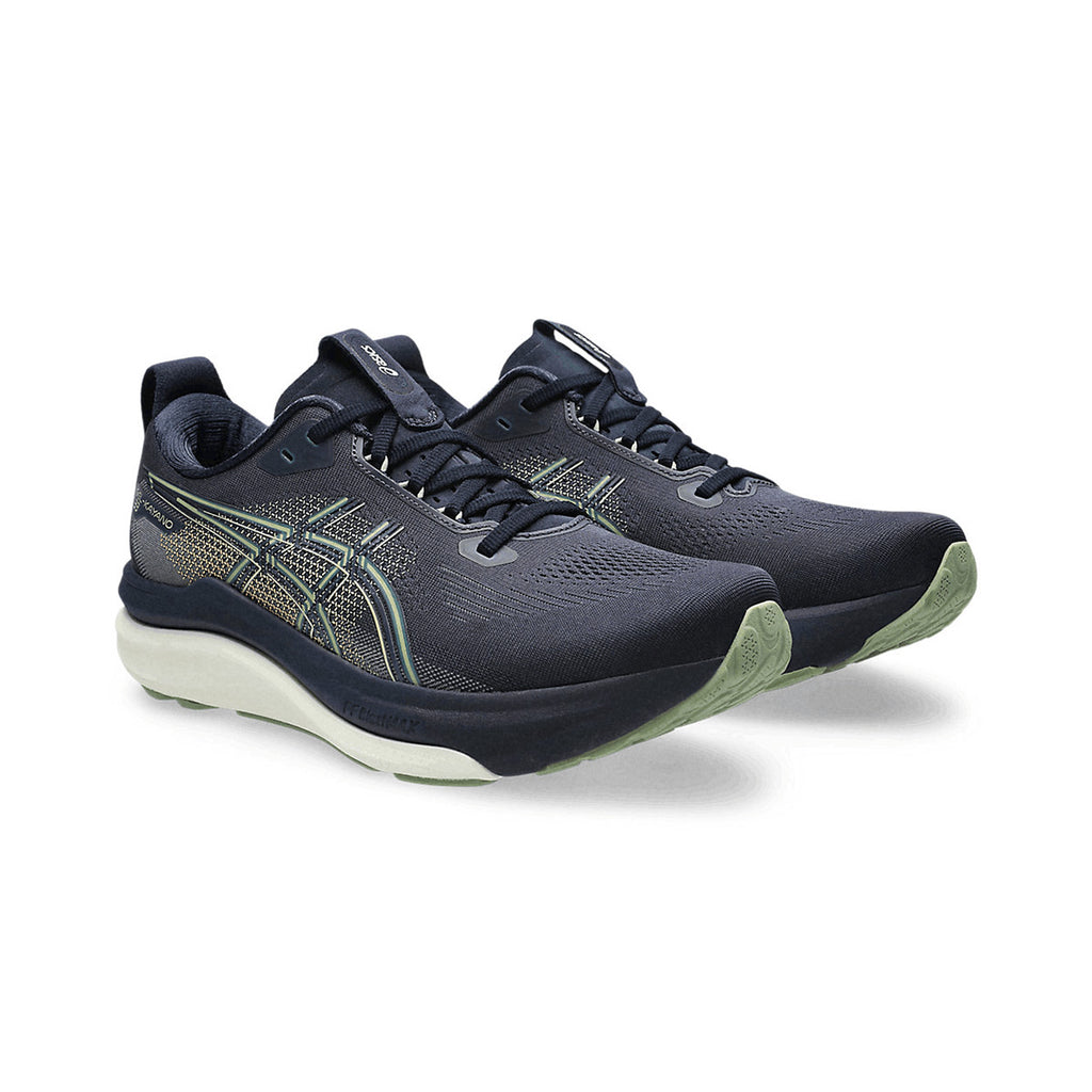 ASICS MEN GEL KAYANO 33 WIDE - MIDNIGHT/KHAKIGREEN