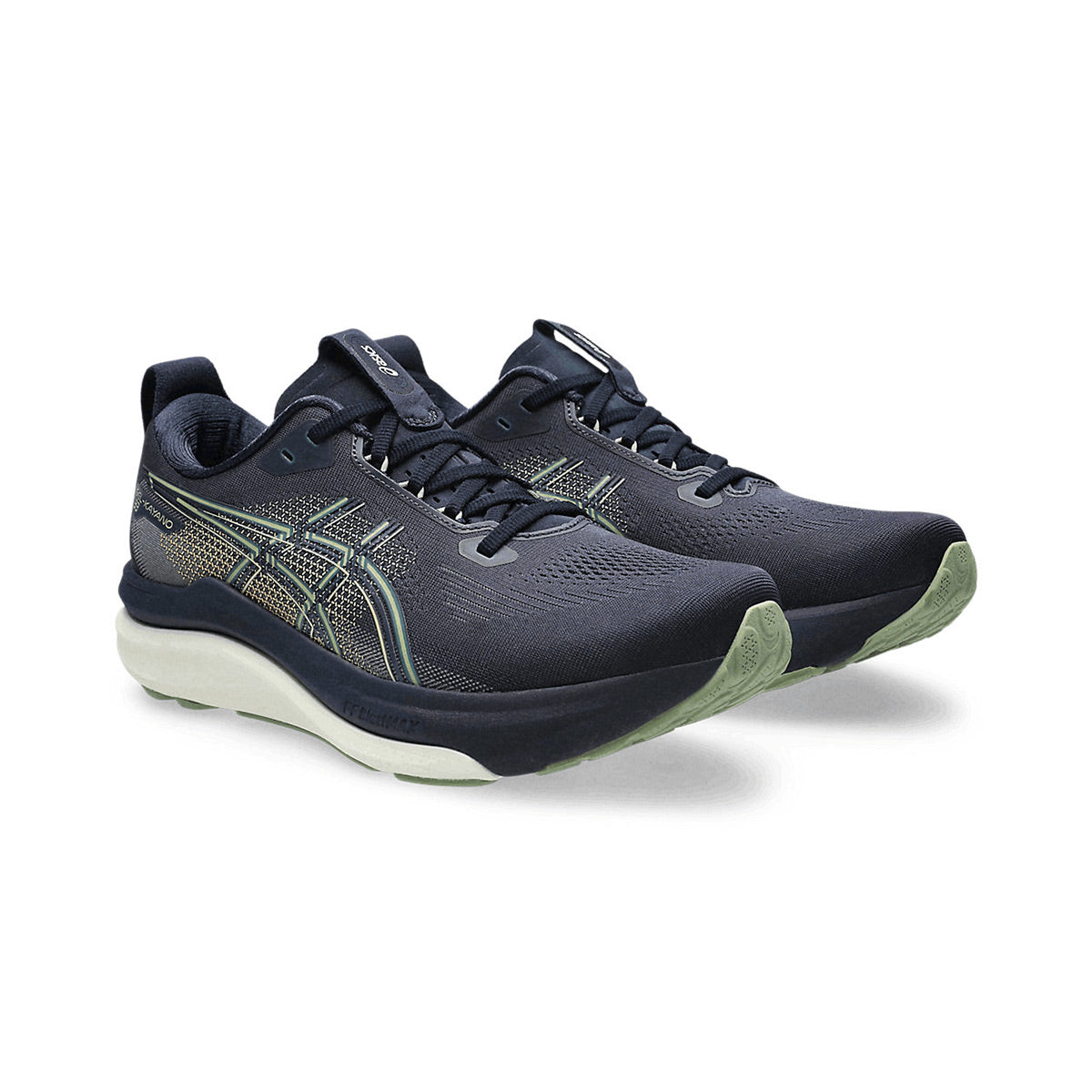 ASICS MEN GEL KAYANO 33 WIDE - MIDNIGHT/KHAKIGREEN