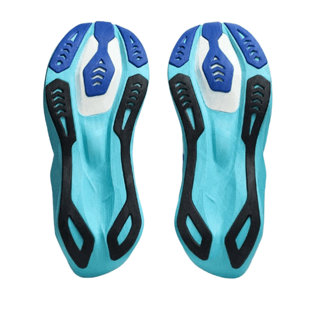 ASICS MEN NOVABLAST 6 - WHITE/ENERGYAQUA