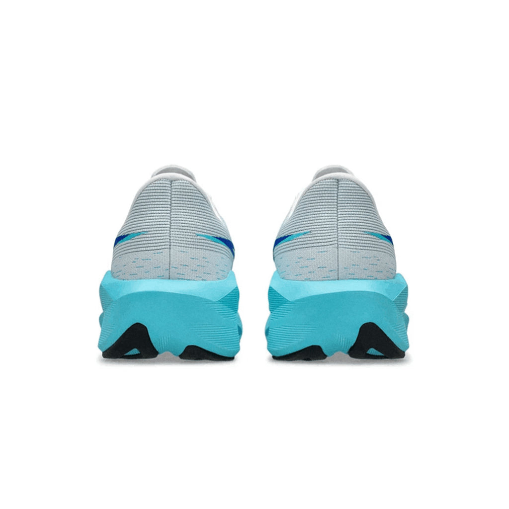 ASICS MEN NOVABLAST 6 - WHITE/ENERGYAQUA