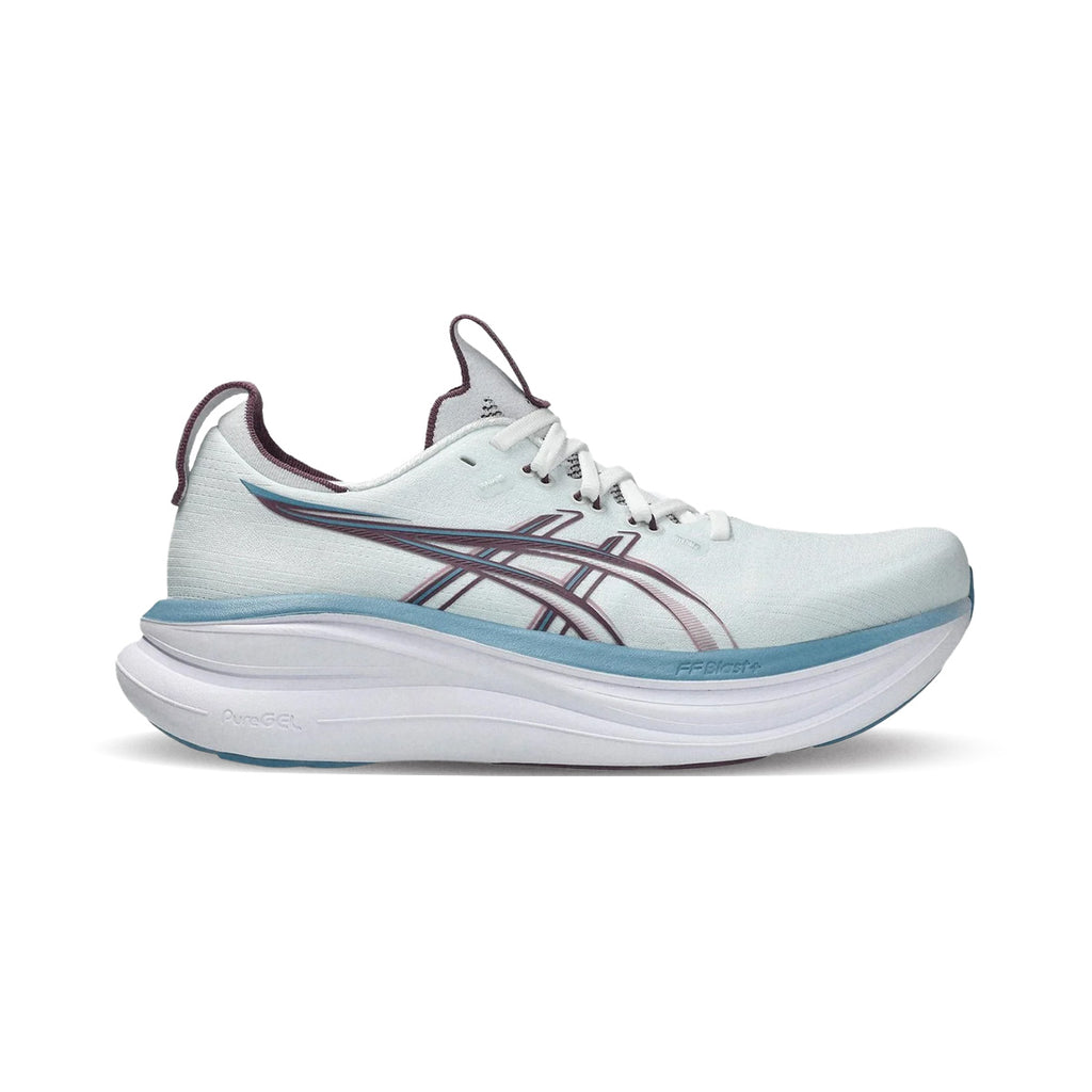 ASICS W GEL NIMBUS 28 - ARCTICBLUE/VELVETPURPLE