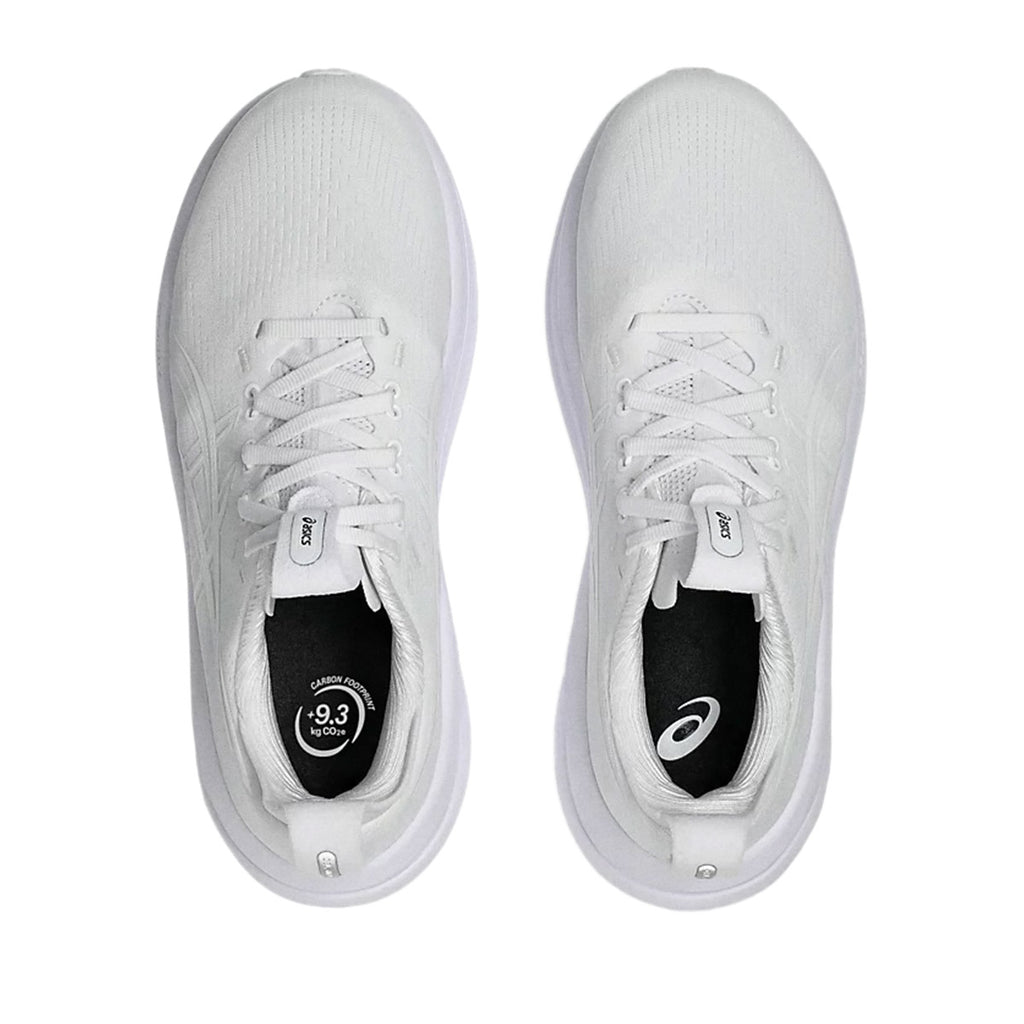ASICS WOMEN GEL NIMBUS 28 WIDE - WHITE/WHITE