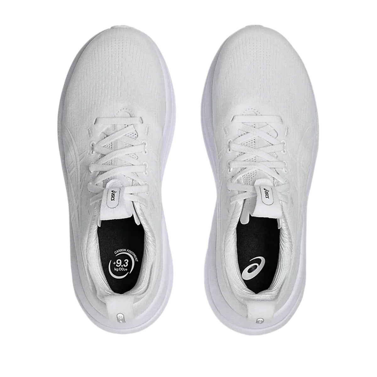 ASICS WOMEN GEL NIMBUS 28 WIDE - WHITE/WHITE
