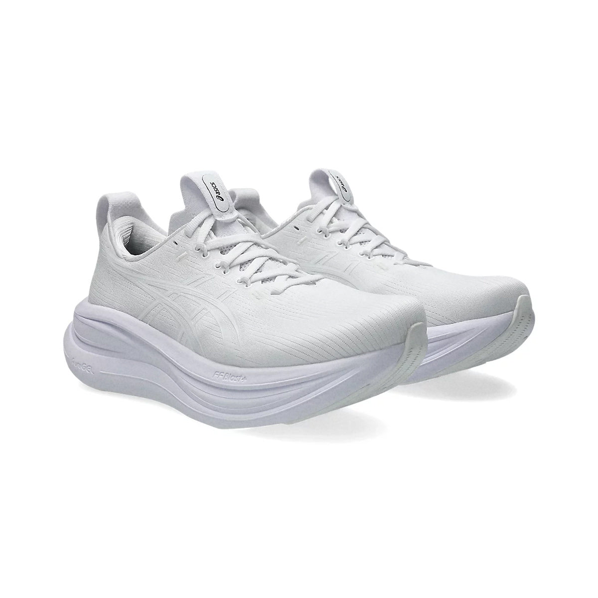 ASICS WOMEN GEL NIMBUS 28 WIDE - WHITE/WHITE