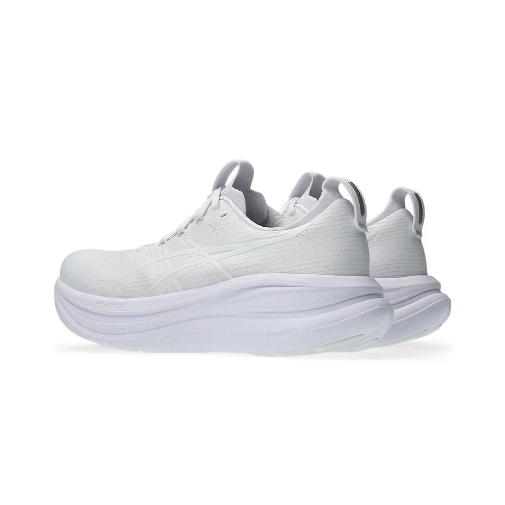 ASICS WOMEN GEL NIMBUS 28 WIDE - WHITE/WHITE