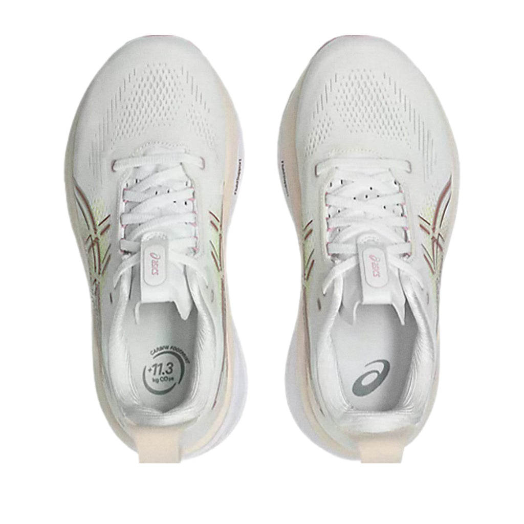 ASICS WOMEN GEL KAYANO 33 WIDE - WHITE/HAZYLILAC