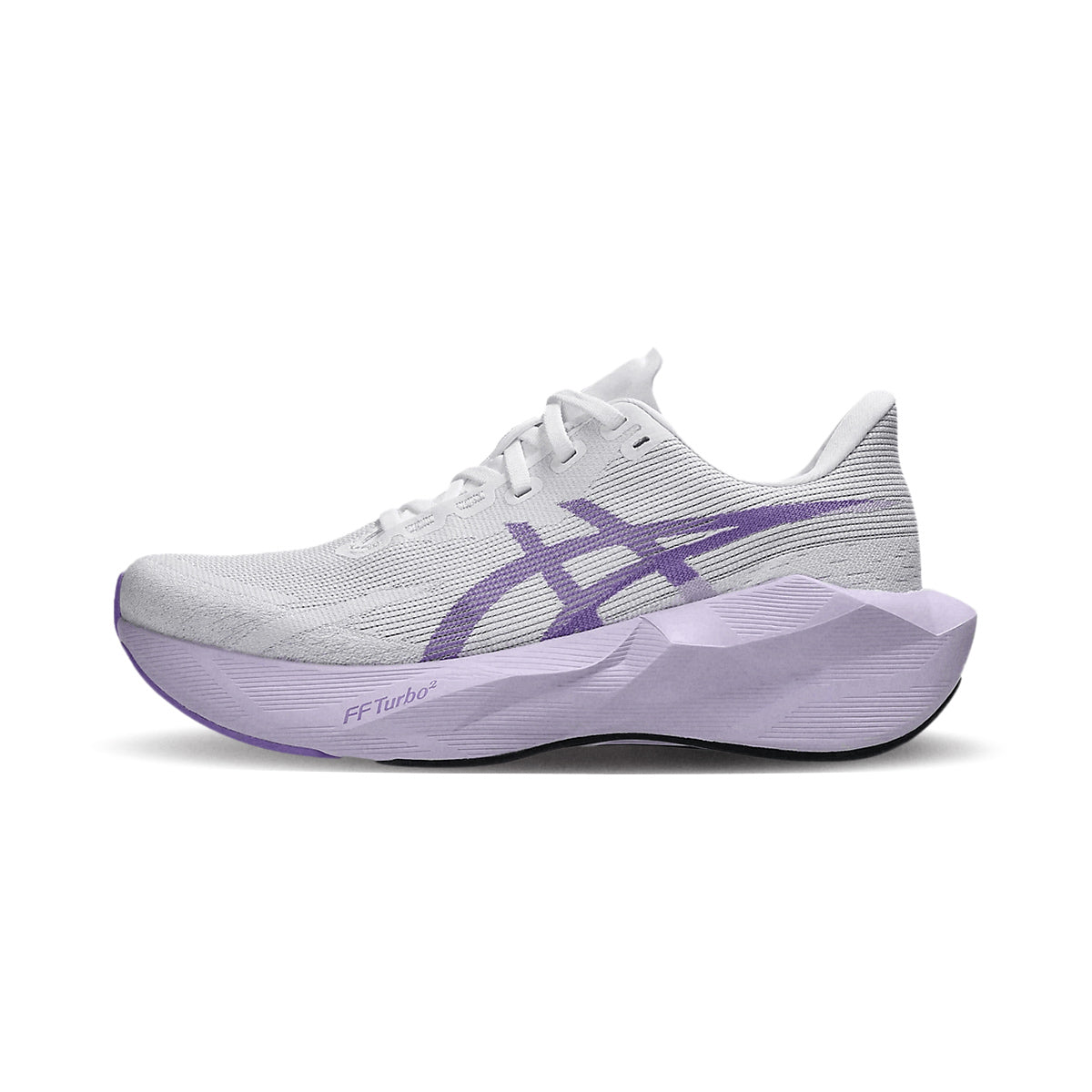 ASICS WOMEN NOVABLAST 6 WIDE - WHITE/MURASAKI