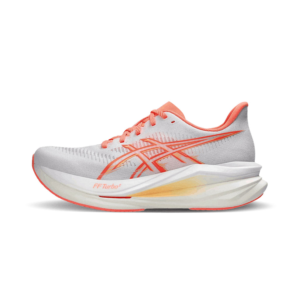 ASICS WOMEN SONICBLAST 2 - WHITE/SUNCORAL