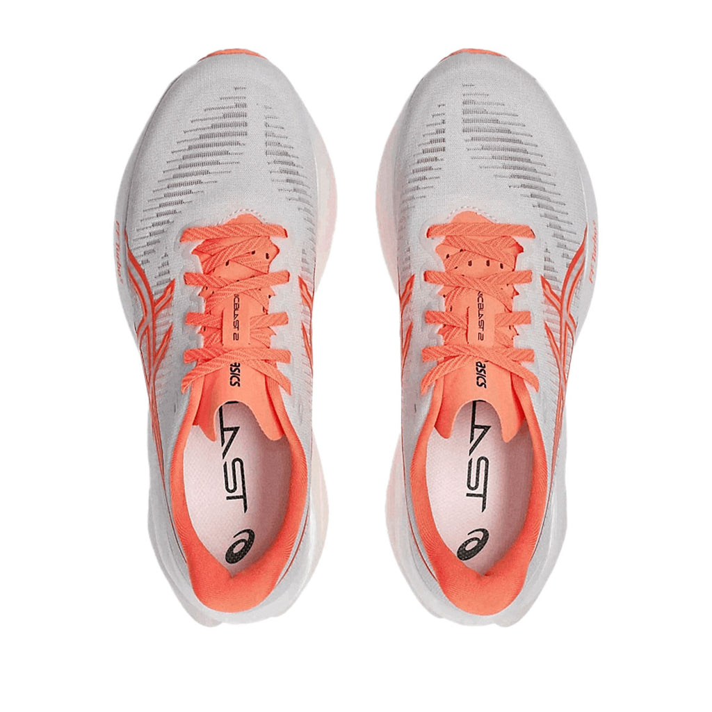 ASICS WOMEN SONICBLAST 2 - WHITE/SUNCORAL