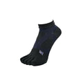 YAMATUNE SPIDER ARCH SHORT 5TOE WITH NON SLIP DOTS - BLACK/DARKNAVY