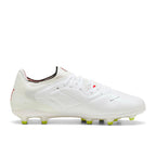 PUMA KING 20 ULTIMATE FG/AG - PUMA WHITE/GLOWING RED/YELLOW ALERT