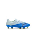 PUMA ULTRA 7 MATCH FG/AG JR - ULTRA BLUE/ICY BLUE/PUMA BLACK/LIME SQUEEZE
