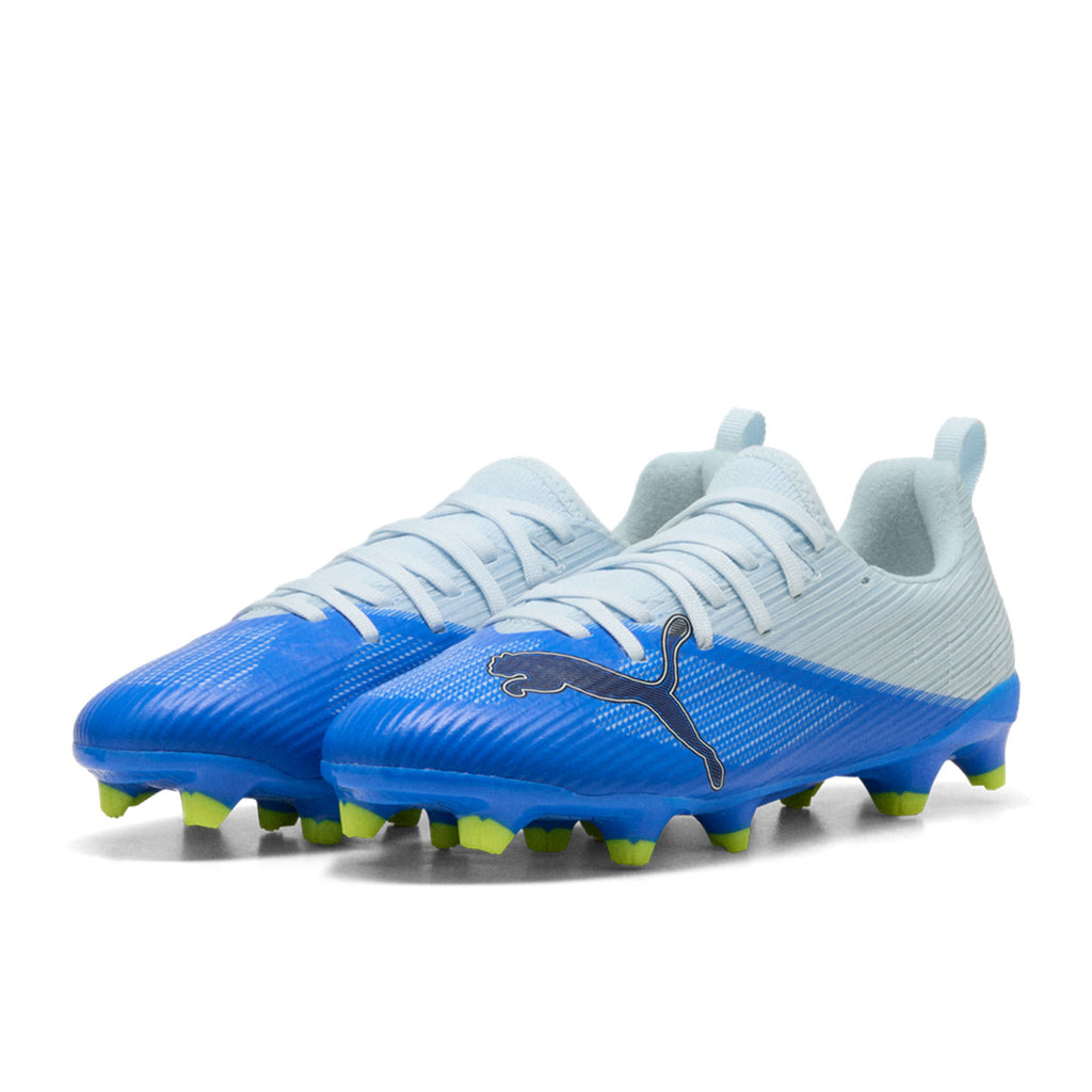 PUMA ULTRA 7 MATCH FG/AG JR - ULTRA BLUE/ICY BLUE/PUMA BLACK/LIME SQUEEZE