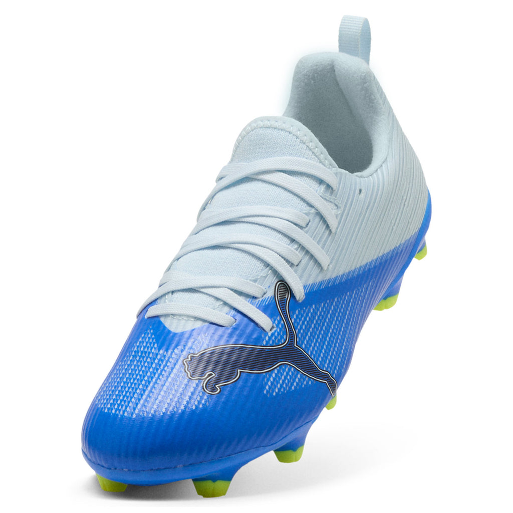 PUMA ULTRA 7 MATCH FG/AG JR - ULTRA BLUE/ICY BLUE/PUMA BLACK/LIME SQUEEZE