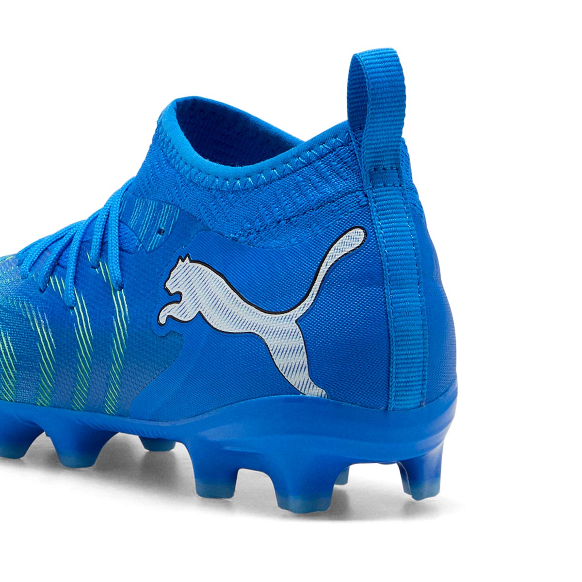 PUMA FUTURE 9 MATCH FG/AG JR - ULTRA BLUE/PUMA WHITE/LUMINOUS BLUE/FIZZY MELON