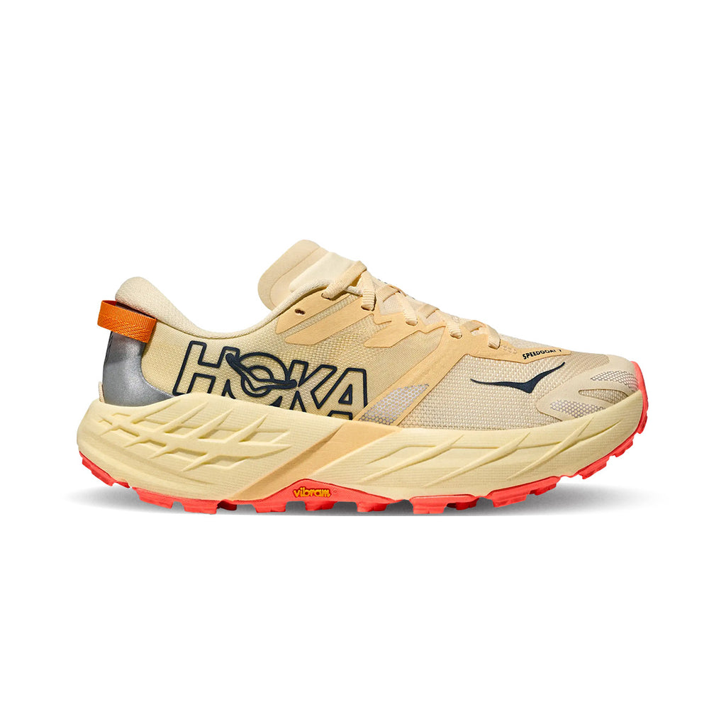 HOKA W SPEEDGOAT 7 WIDE - VINTAGEYELLOW/NEONFLAME