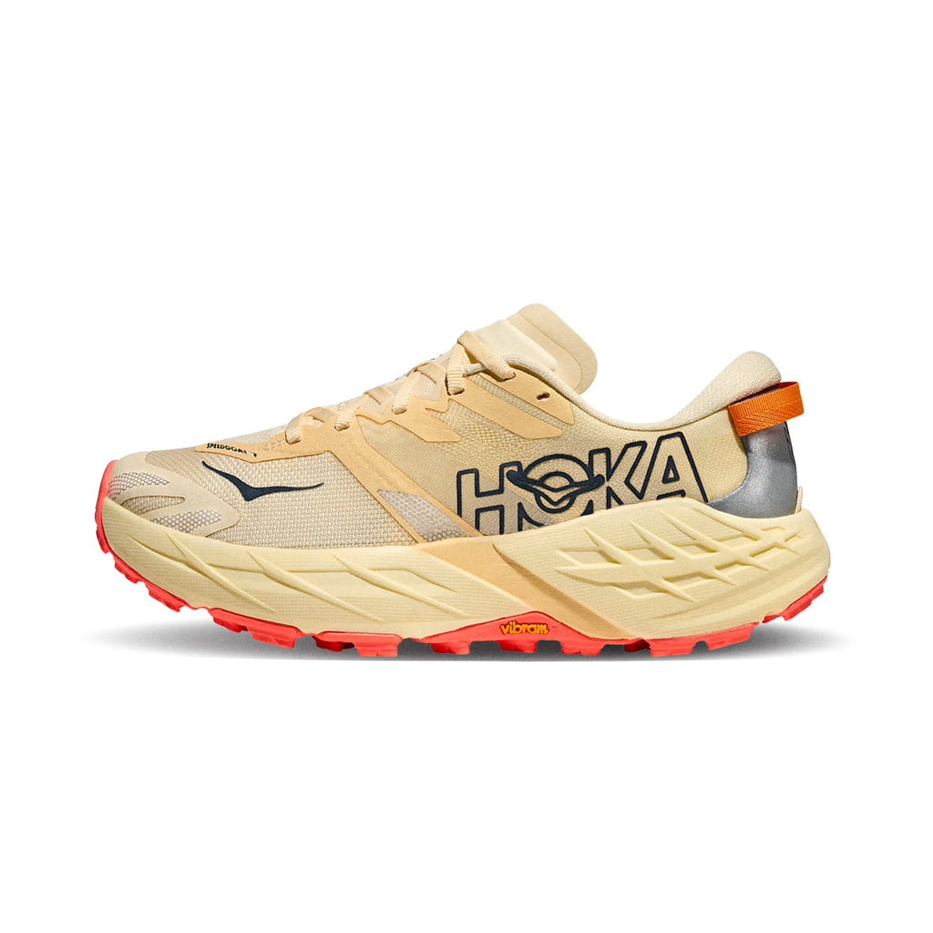 HOKA W SPEEDGOAT 7 WIDE - VINTAGEYELLOW/NEONFLAME