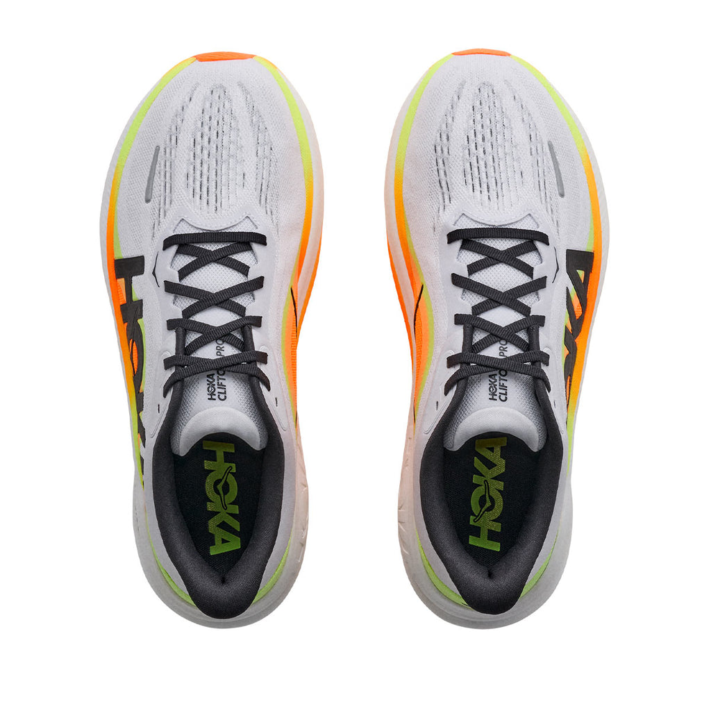 HOKA MEN CLIFTON PRO WIDE - COSMICGREY/BLACK
