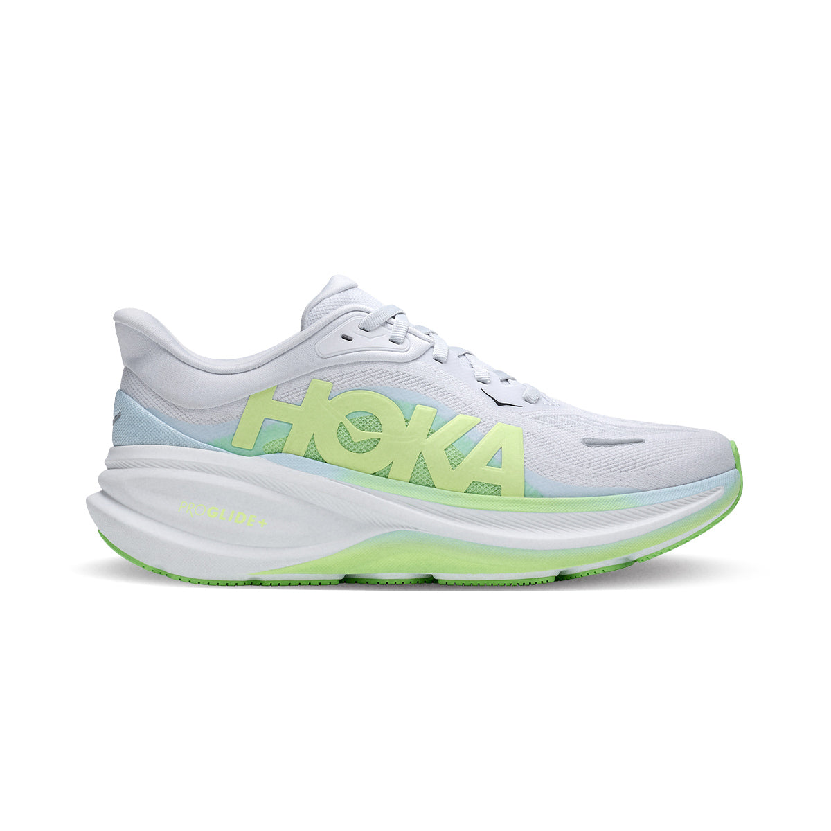 HOKA WOMEN CLIFTON PRO WIDE - COSMICGREY/NEONYUZU