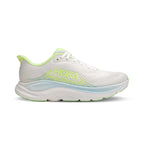 HOKA WOMEN CLIFTON 11 WIDE - FROST/NEONYUZU