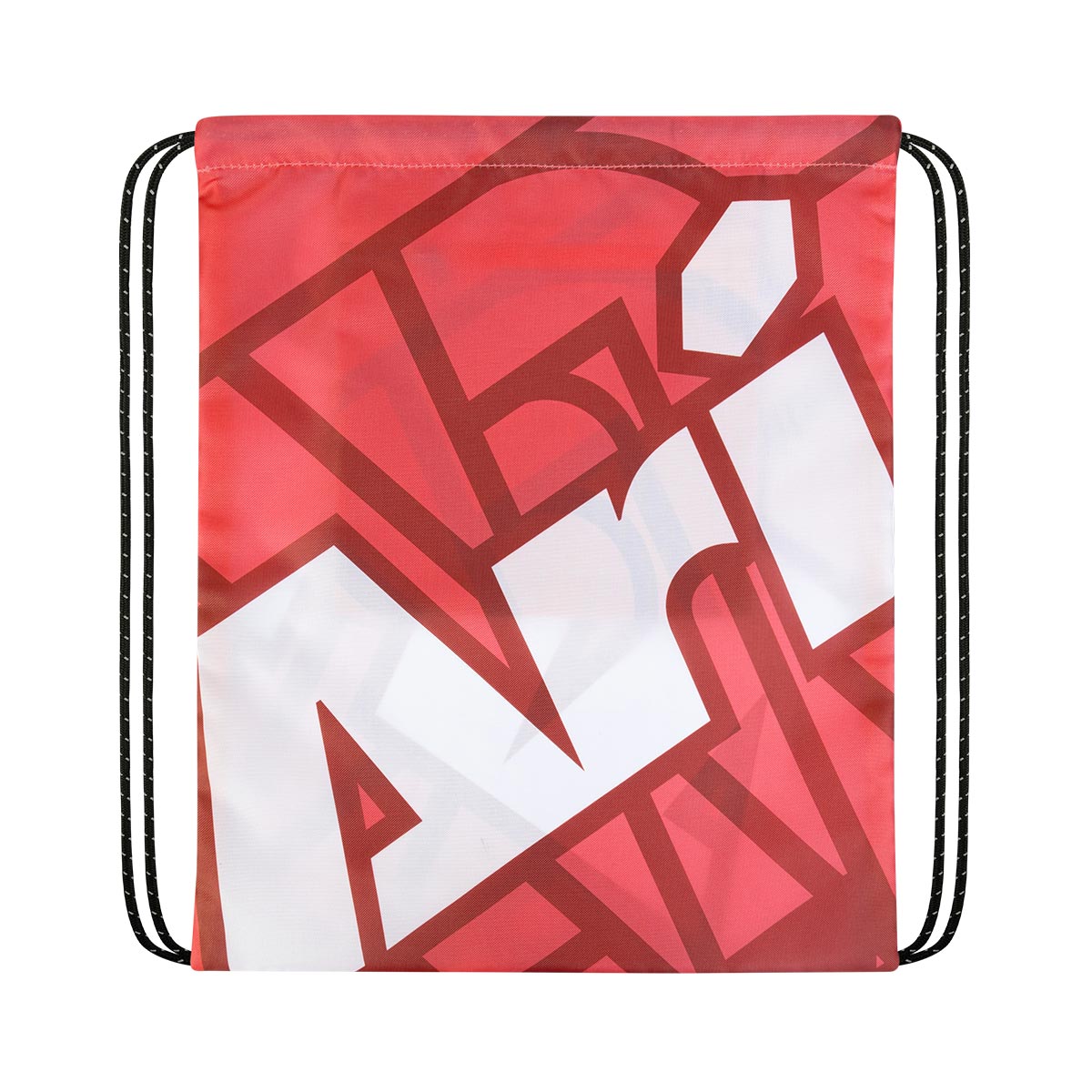 ARI ESSENTIAL URBAN TYPO GYMSACK - RED/WHITE/RED