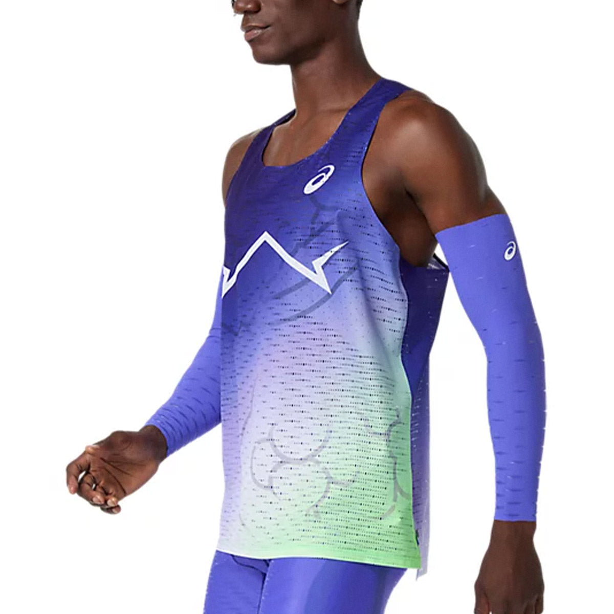 Asics M Metaspeed Singlet Cobalt Burst