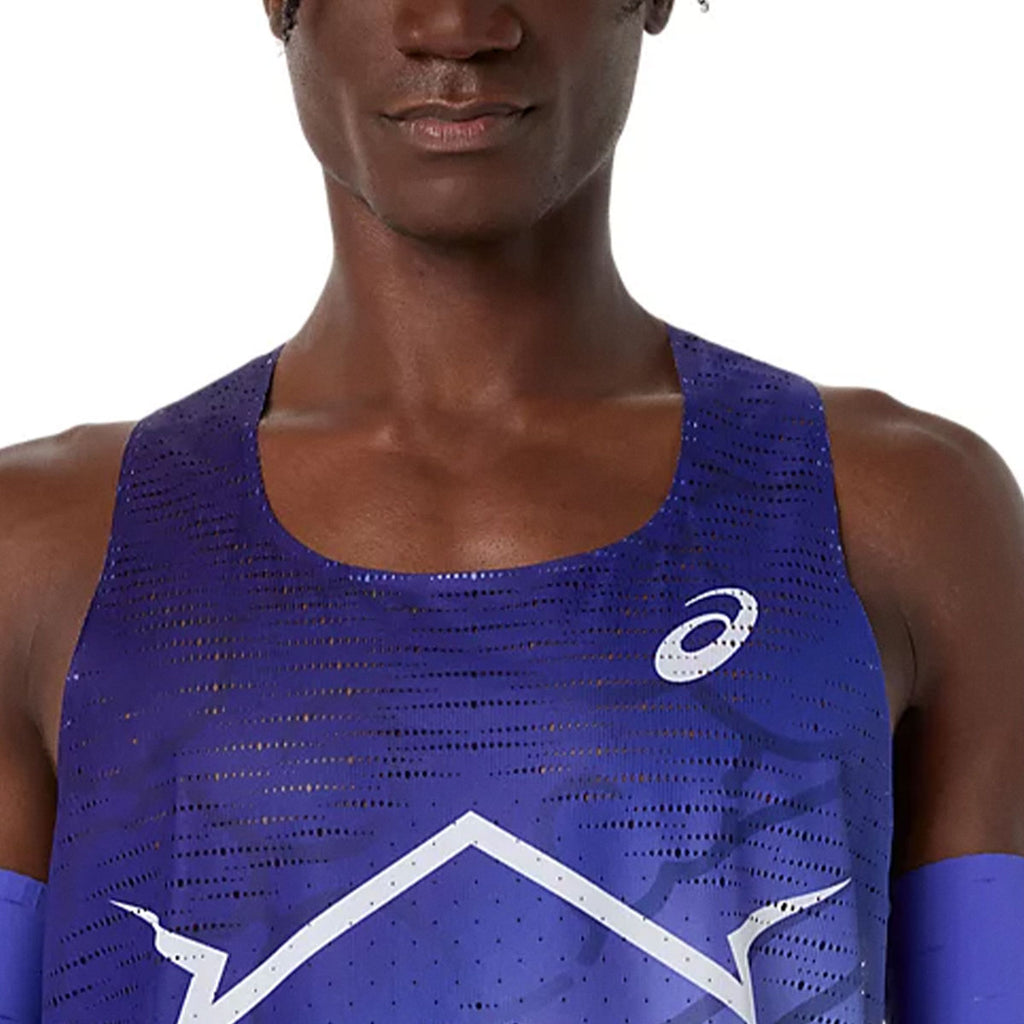 Asics M Metaspeed Singlet Cobalt Burst